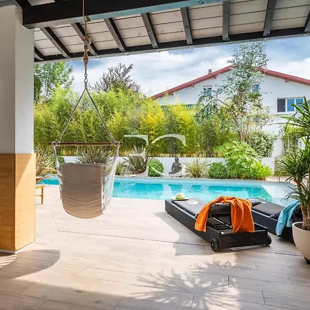 Easy Cles - 5 Bedrooms Heated Pool Ac * Biarritz
